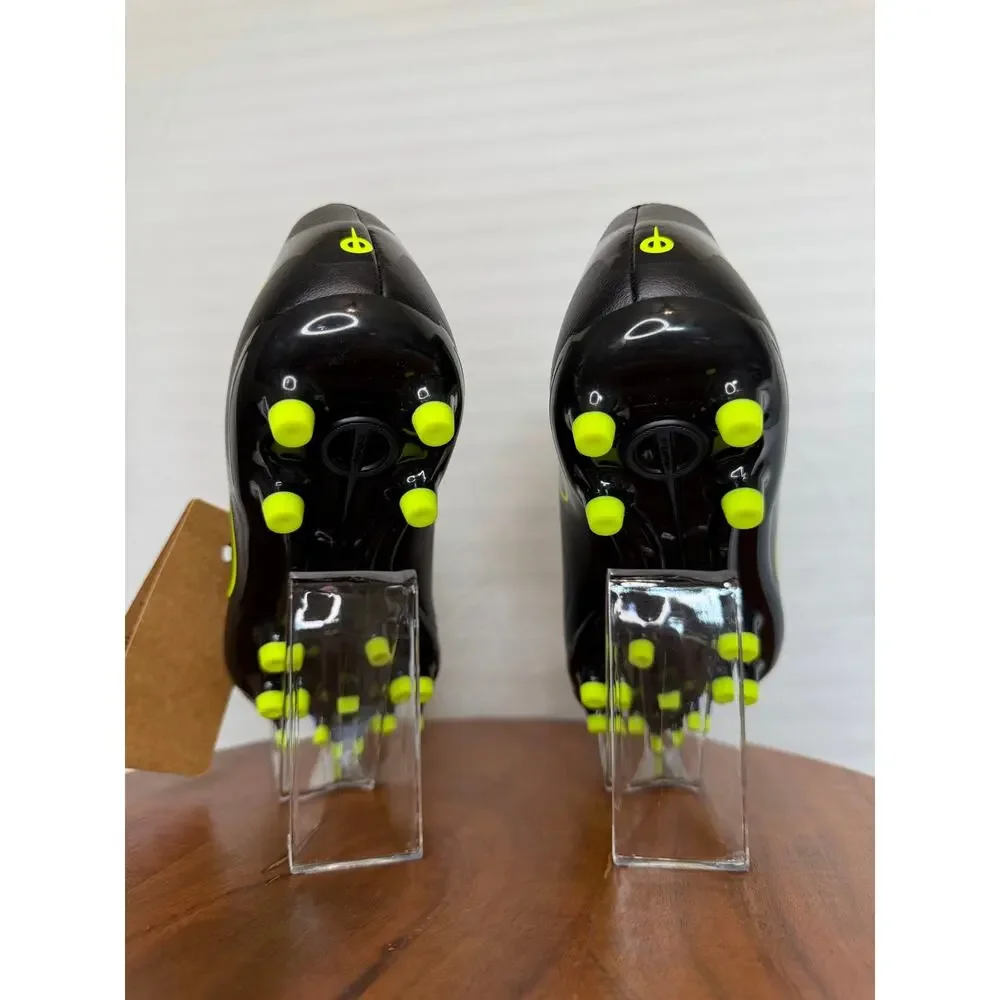 Nike Jr Legend 10 Club FG/MG Soccer Cleats Youth 5.5Y Black Volt NWT